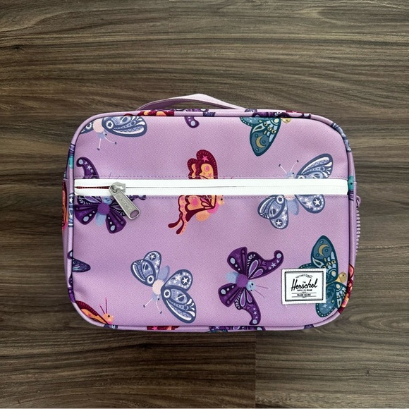 Herschel Supply Company Butterfly Lunch Box/Bag - Lavender